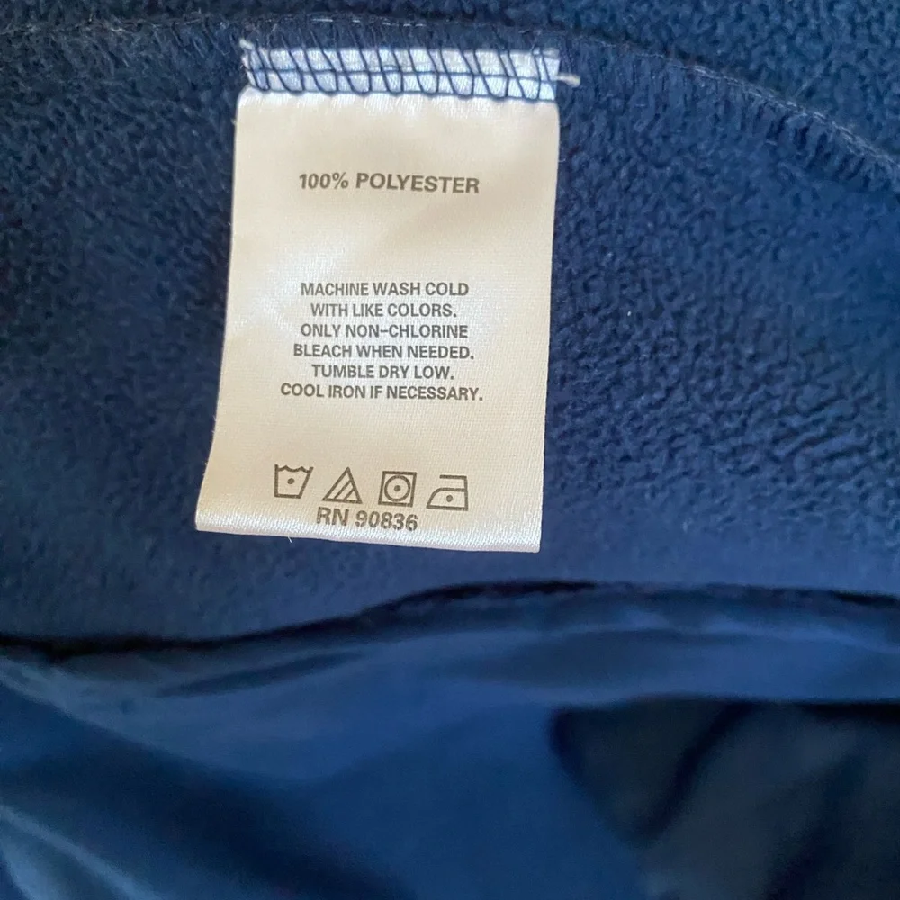Port Authority Navy Blue Zip Up Jacket Windbreaker XL